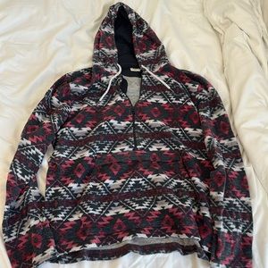 Faherty half zip sweatshirt